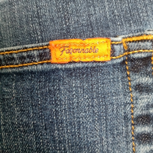 FACONNABLE Mens Denim Blue Jeans Size 40 - Picture 13 of 14